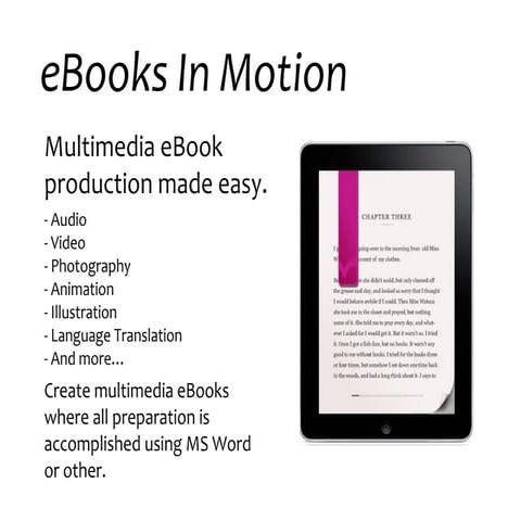 E books in motion executive overview short version 2