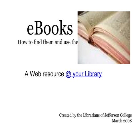 EBooks Your Library
