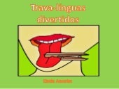 LIVRO INFANTIL ONLINE - TRAVA LINGUA