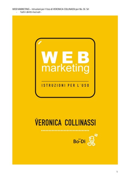 Web Marketing: istruzione per l'uso