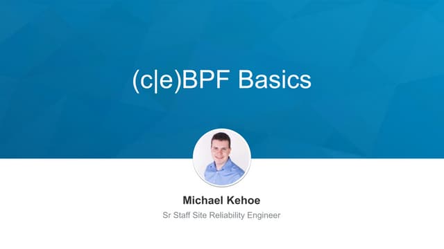 eBPF Basics