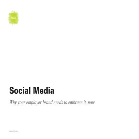 eBrands; social media in employer branding