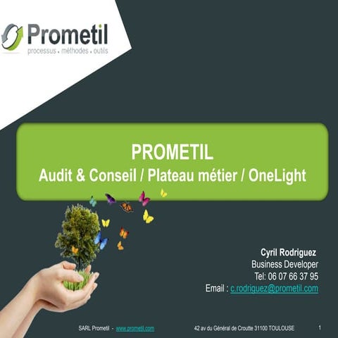 [Prometil] Présentation société | PPT