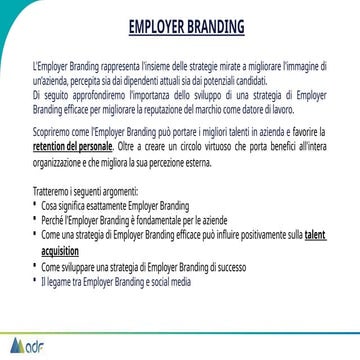 Employer branding come leva strategica di Talent Management in azienda