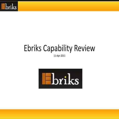 Ebriks capablities summary