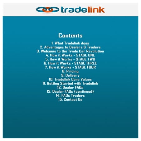 TradeLink E brochure