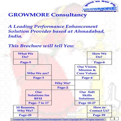E broucure growmore consultancy