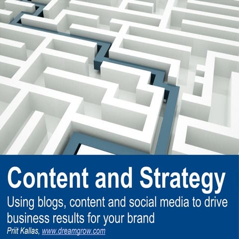 Content and Strategy