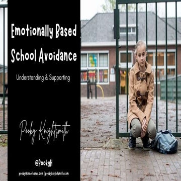 EBSA - Understanding and Supporting | PPTX