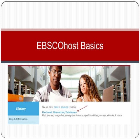 EBSCO Basics