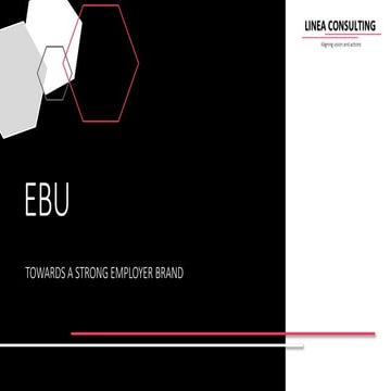 Audit de la marque employeur de l'UER