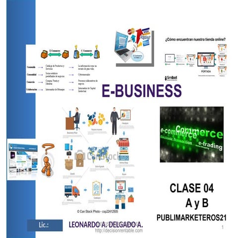 E-Business – Clase 04 – Implementación de una tienda ON LINE. PayPal. Ocho pi...