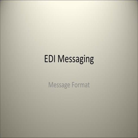 E business edi_messaging
