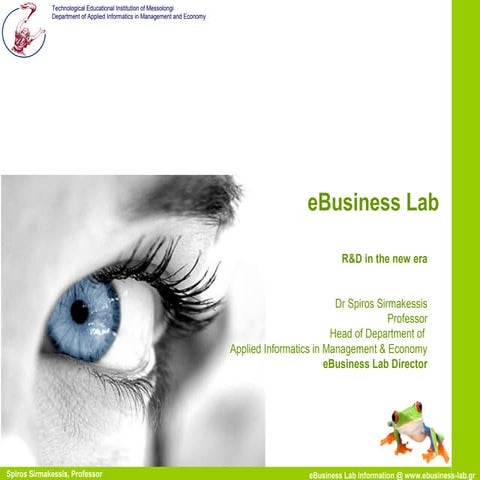 E business lab presentation slideshare
