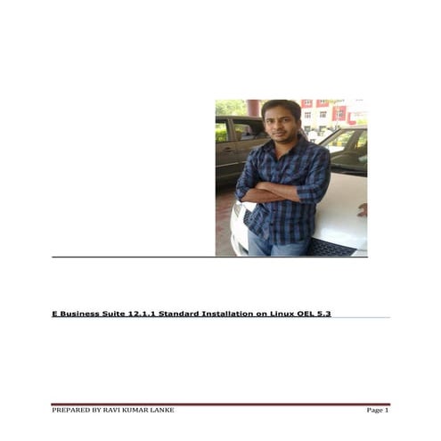 E business suite 12.1.1 installation on Linux