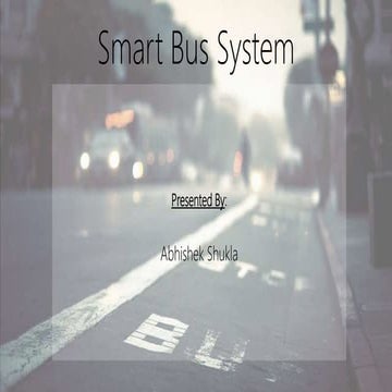 Smart Bus System