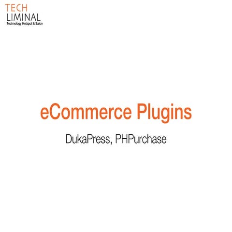 WordPress for eCommerce - Dukapress, Cart66