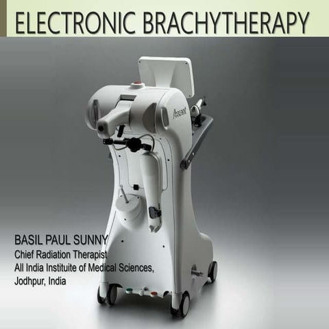 Electronic Brachytherapy