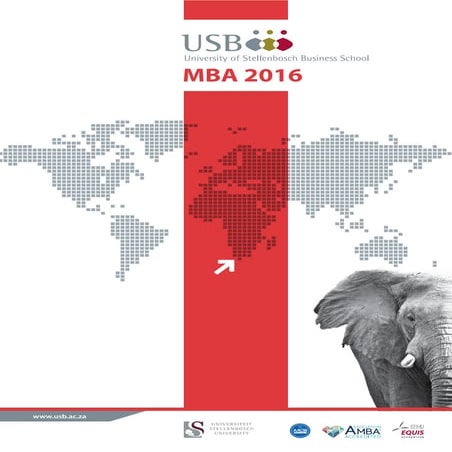 USB MBA 2016 Brochure