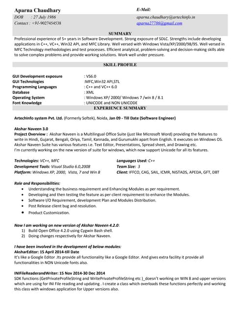 APARNA_CHAUDHARY_RESUME_2015