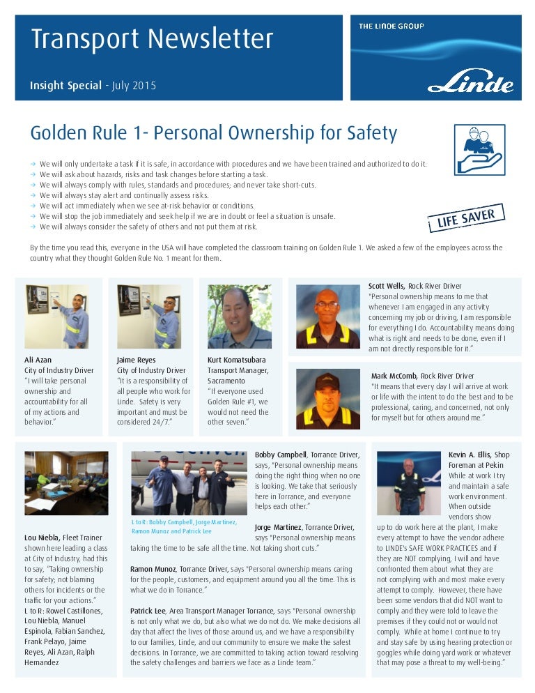 July 2015 Transport Newsletter 070815