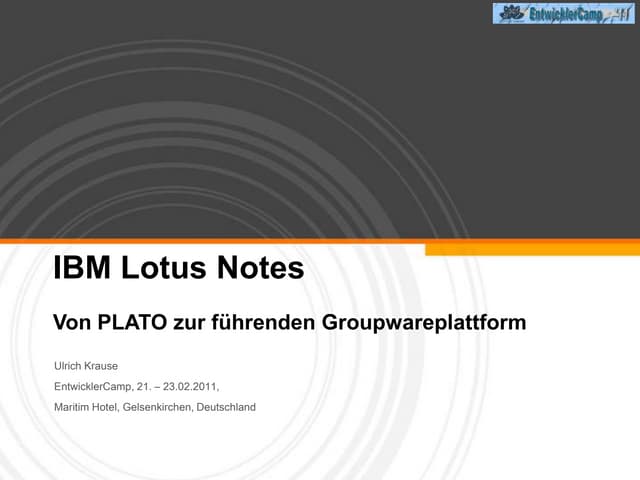 EntwicklerCamp CGS