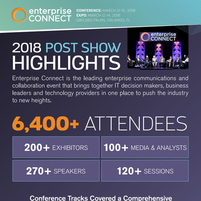 Enterprise Connect 2018 Highlights Pdf