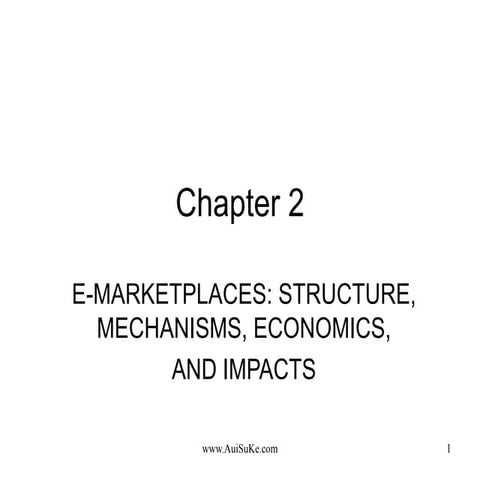 Ec2009 ch02 e marketplaces