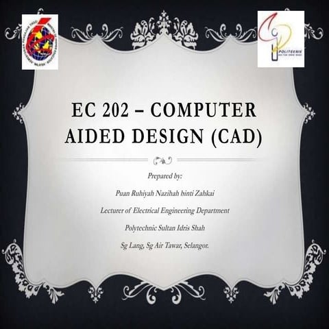 Ec 202 –_bab_1 Introduction to CAD