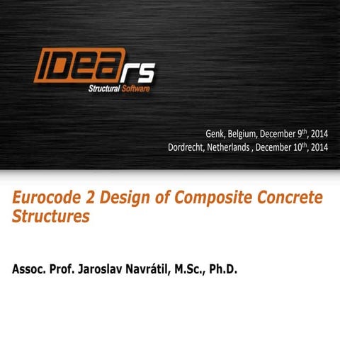 Eurocode 2 design of composite concrete