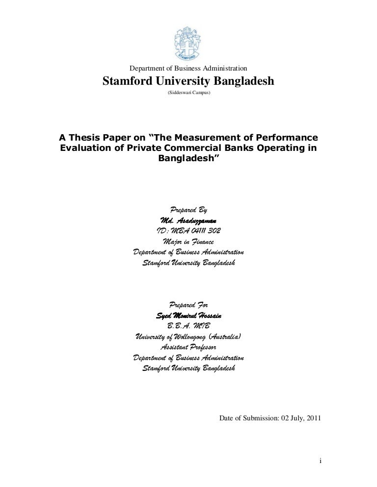 thesis title related to business administration