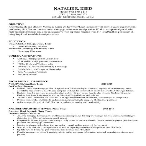 Natalie Pipkin Mortgage Resume-2