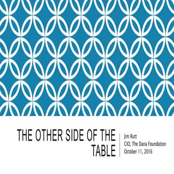 The other side of the table 10-11-16