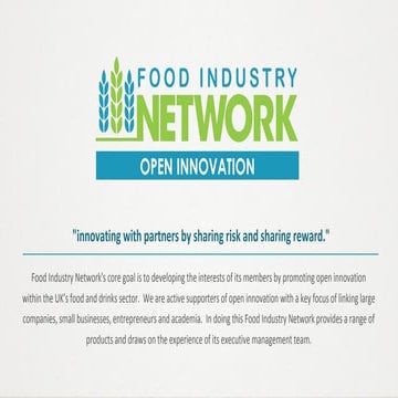 Open Innovation Brochure