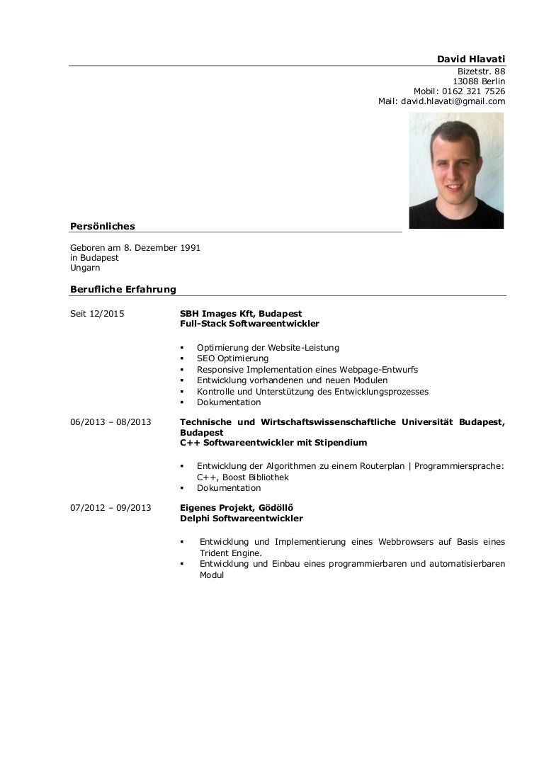 David_Hlavati_lebenslauf_softwareentwickler