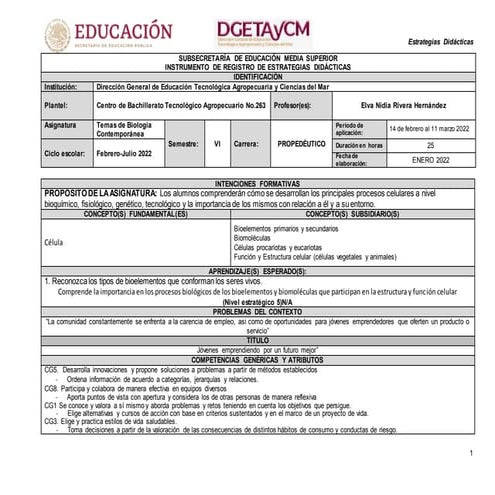 Eca1 temasbiologiacontemporanea