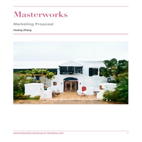 Sample Marketing Plan Huiting Zhang