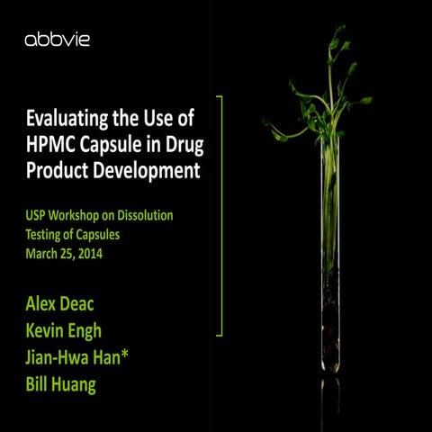 HPMC Capsule_USP Workshop_2014 Final
