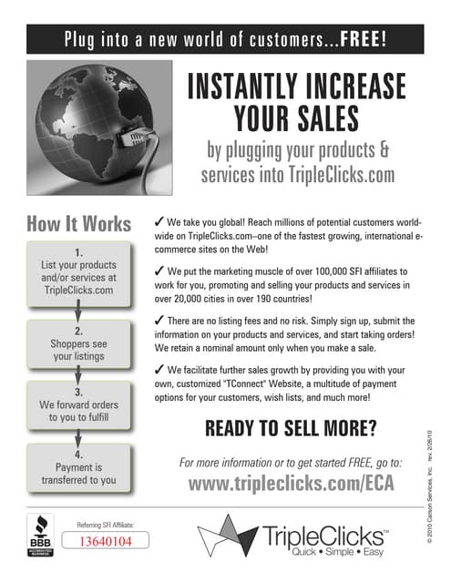 free e-commerce site