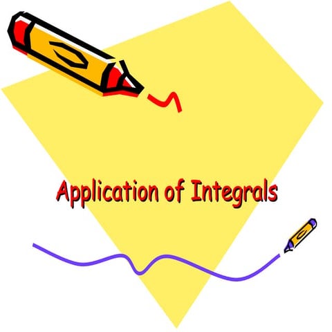 Application of Integrals