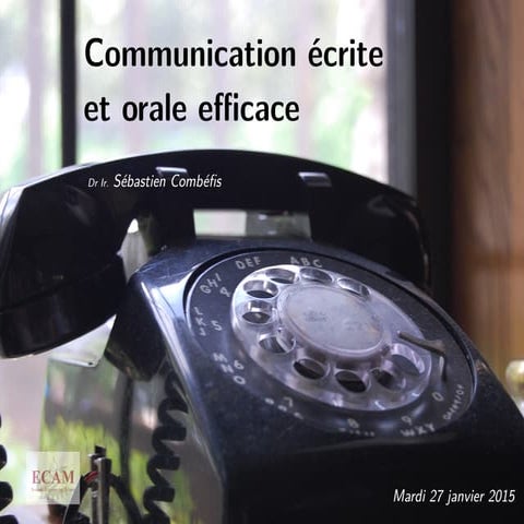 Communication écrite et orale efficace