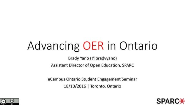 eCampus Ontario Presentation
