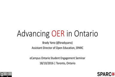 eCampus Ontario Presentation
