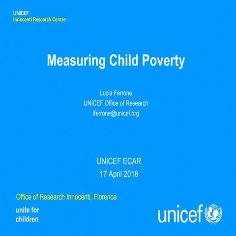 Measuring Child Poverty