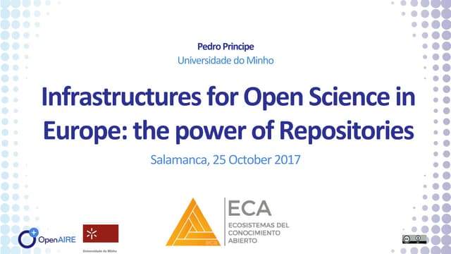 Infraestrutura para a Ciência Aberta na Europa - OpenAIRE: O poder dos reposi...