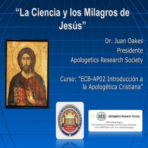 Ciencia y Los MIlagros de Jesus