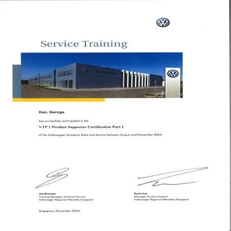 VW AG Product Support part 1 | PDF