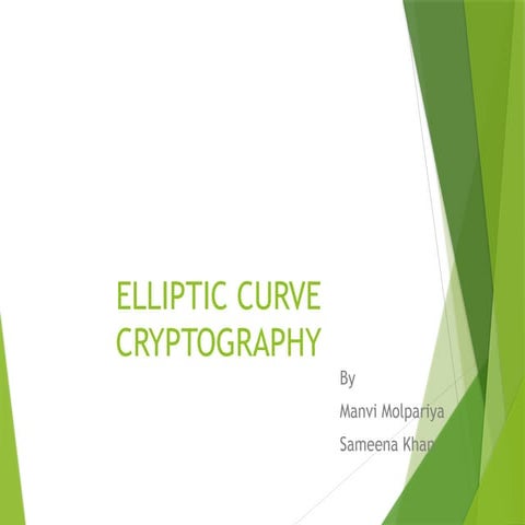 ECC.pptx Ecc cryptography for secure encrypted message and decryption ...