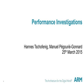 Crypto Performance on ARM Cortex-M Processors