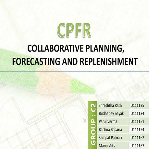 Collaborative Planning Forecasting & Replenishment